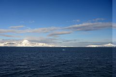 01A Panoramic View Of Mountainous Islands From Quark Expeditions Antarctica Cruise Ship Nearing Cuverville Island
